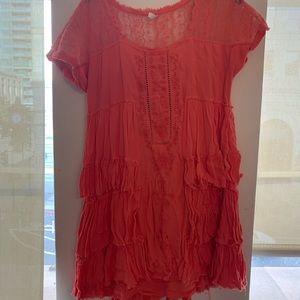 FP coral mini dress!